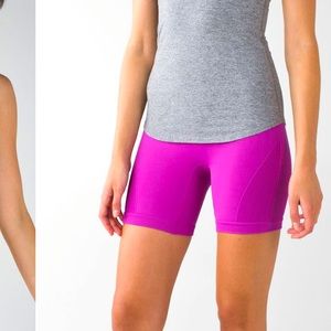 NWT Lululemon biker shorts